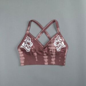 Dual "Everson Seamless" Sierra Bra in Tonal Mauve Serpent